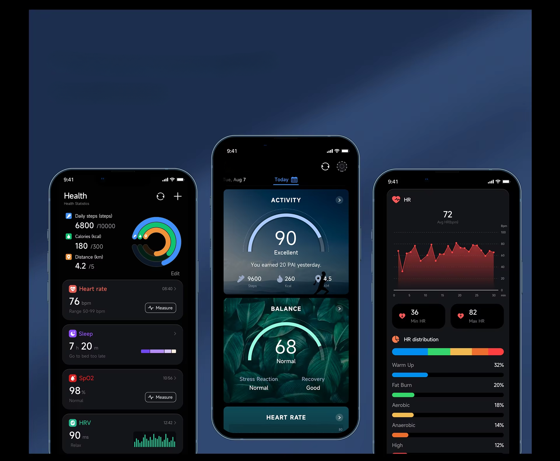 AI analysis app smart ring 