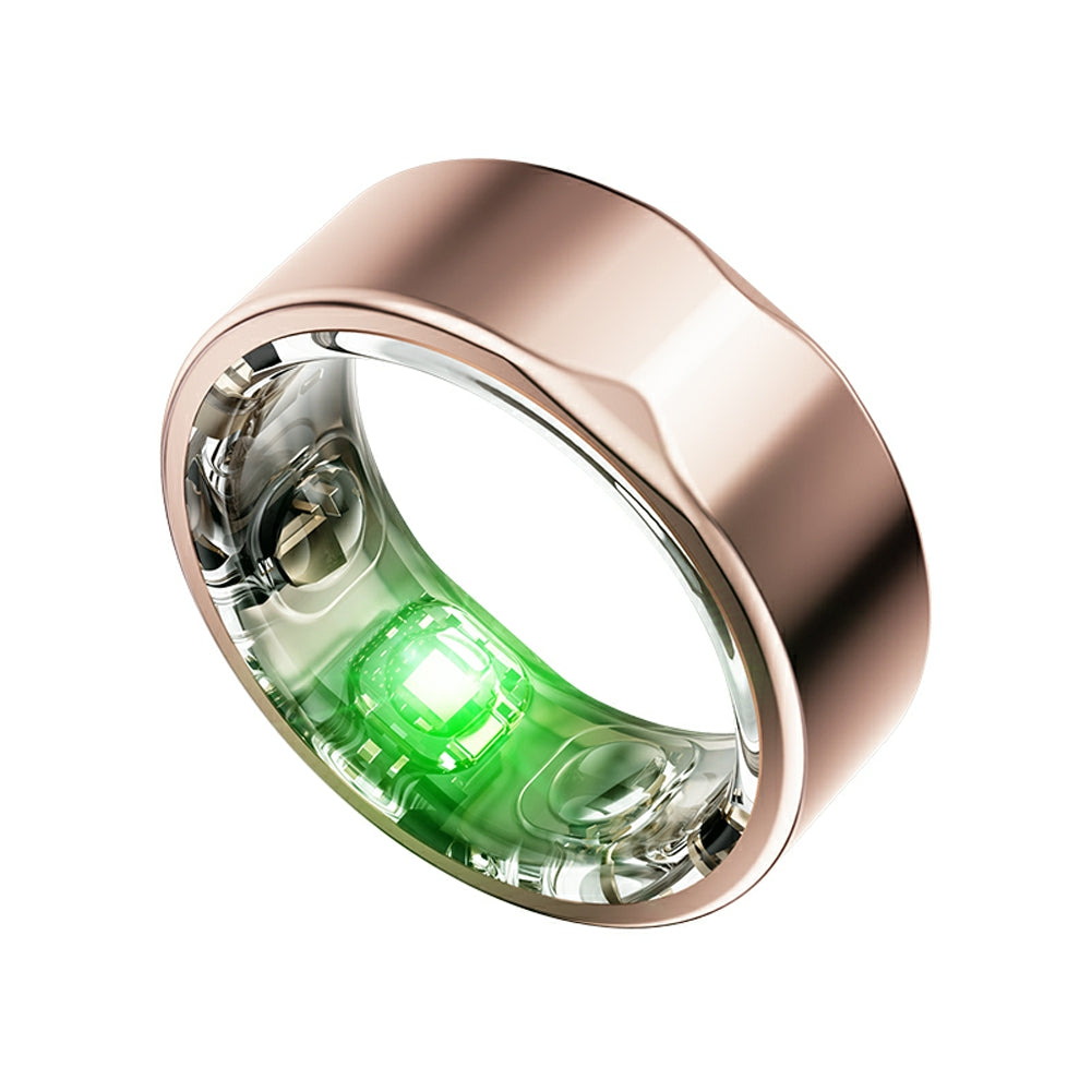 women smart ring luxury gold rose 